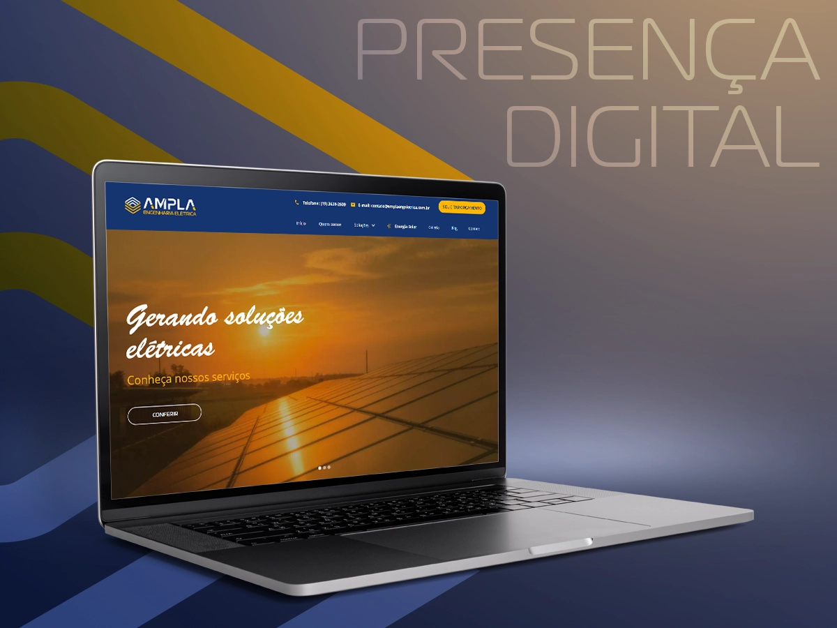 Site e SEO - Ampla Engenharia Elétrica